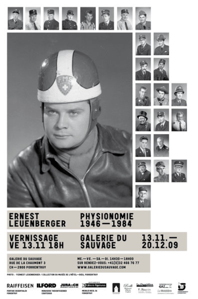 Physionomies 1946 – 1984 exposition de Ernest Leuenberger à la Galerie du Sauvage